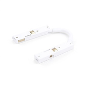 062989 Коннектор гибкий MAG-MICROCOSM-CON-FLEX-LONG-POWER (WH) (Arlight, IP20 Пластик, 3 года)