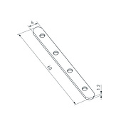 052694 Соединитель профиля COMFORT10-V-FANTOM (Arlight, Металл)