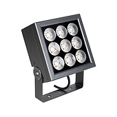 054754 Светильник ALT-BLOCK-S185x185-36W Warm3000 (GR, 60 deg, 230V) (Arlight, IP66 Металл, 3 года)