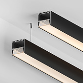 064466 Профиль SL-LINE-5050-2000 BLACK с рефлектором (Arlight, Алюминий)