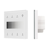 060790 INTELLIGENT ARLIGHT Сенсорная панель SMART-DALI-301-11-4G-3SC-DT6 Белая (230V, встраиваемая, 2.4G) (IARL, IP20 Пластик, 5 лет)