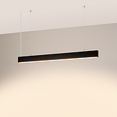 Профиль LINE-S-3667-2000 BLACK (Arlight, Алюминий)