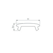 040644 Экран STRETCH-SHADOW-10m OPAL-PVC (A2-CONTOUR-PRO) (Arlight, -)