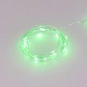 Светодиодная гирлянда ARD-DEW-HOME-2000-CLEAR-20LED-STD Green (1.5V, Battery Pack, Cork) (Ardecoled, IP20)