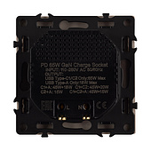 ARL NOBE USB Розетка тип А+С+С софт-тач кашемир SCT-MUACC-SFPL-FC-CA (65W, QC3) (Arlight, -)