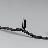 025827 Светодиодная гирлянда ARD-STRING-PRO-10000-BLACK-100LED-FLASH WHITE (230V, 7W) (Ardecoled, IP65)