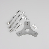 Светильник LGD-STEM-BOLL-H500-10W Warm3000 (GR, 185 deg, 230V) (Arlight, IP65 Металл, 3 года)