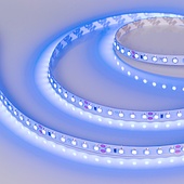 Лента RT 2-5000 24V Blue 2x (3528, 600 LED, LUX) (Arlight, 9.6 Вт/м, IP20)