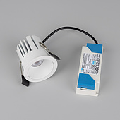Светильник MS-ATLAS-BUILT-R58-10W Warm3000 (WH-WH, 35 deg, 230V) (Arlight, IP20 Металл, 5 лет)