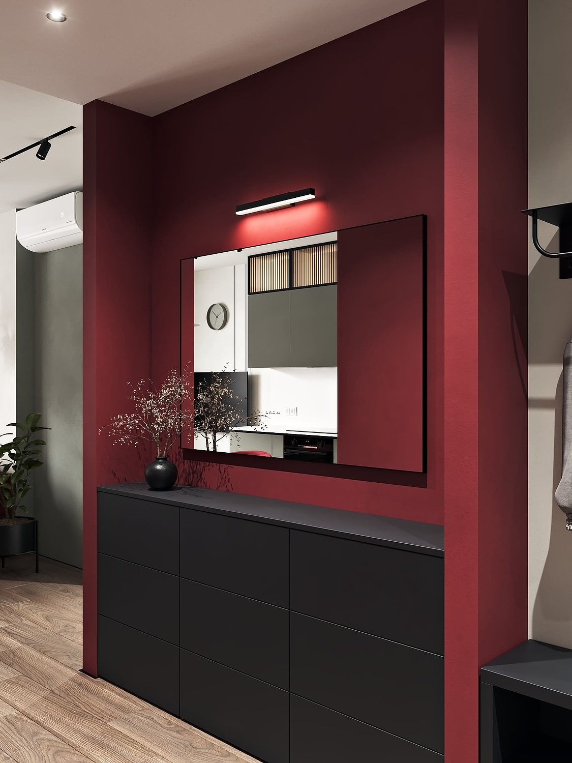 Подсветка трехкомнатной квартиры в ЖК Академика Павлова, Москва