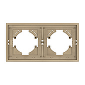 Рамка пластиковая FRM-TENDO-SFPL-2-GD (Arlight, -)