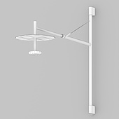 Светильник SP-CAMPANA-WALL-L1450-9W Warm3000 (BK, 130 deg, 230V, TELESCOPIC) (Arlight, IP20 Металл, 5 лет)
