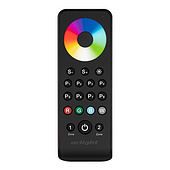 031938 Пульт SMART-R43-RGBW Black (2 зоны, 2.4G) (Arlight, IP20 Пластик, 5 лет)