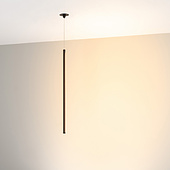 066912 Светильник подвесной SP-UMBRA-V-L600-10W Warm3000 (Черный, 120 deg, 230V) (Arlight, IP20 Металл, 3 года)
