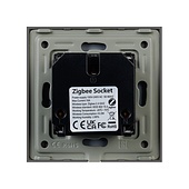 Розетка электрическая с Zigbee управлением SCT-OMALI-EUZB1-PL-GR (240V, 16A, Zigbee) (Arlight, -)