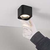 Светильник SP-DICE-S78x78-10W Day4000 (BK, 24 deg, 230V) (Arlight, IP54 Металл, 5 лет)