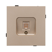 Механизм компьютерной розетки SCT-TENDO-MPC1-PL-GD (RJ-45, CAT6) (Arlight, -)