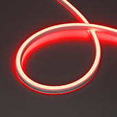 059735 Лента герметичная WAVE-SIDE-DOUBLE-B84-16x15mm 24V RGB (10 W/m, IP67, 5m, wire x1) (Arlight, Вывод боковой, 5 лет)