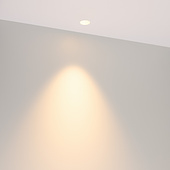 061924 Светильник MS-INVISIO-TRIMLESS-R35-5W Warm2700 (WH-WH, 36 deg, 230V) (Arlight, IP54 Металл, 5 лет)