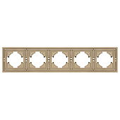 Рамка пластиковая FRM-TENDO-SFPL-5-GD (Arlight, -)