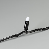 Светодиодная гирлянда ARD-STRING-CLASSIC-10000-BLACK-100LED-MILK-SYNC RGB (230V, 6.5W, RF ПДУ, 3000) (Ardecoled, IP65)