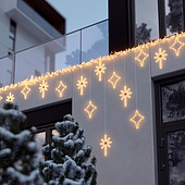 Фигура ARD-STAR-M4-200x220-36LED Warm (230V, 2.5W) (Ardecoled, IP65)