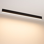 056354 Светильник SP-LINE-3567-L960-32W Warm3000 (BK, 120 deg, 230V) IP33 (Arlight, Металл)