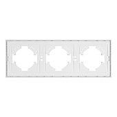 Рамка пластиковая FRM-TENDO-PL-3-WH (Arlight, -)