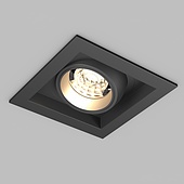 Светильник MS-VORTEX-BUILT-S117x117-20W Warm3000 (BK-BK, 20 deg, 230V) (Arlight, IP20 Металл, 5 лет)