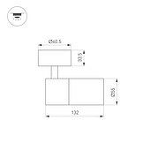 Светильник SP-ARTEMIS-SURFACE-FLAP-R55-12W Warm2700 (WH, 8-80 deg, 230V) (Arlight, IP20 Металл, 5 лет)