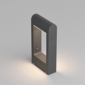 Светильник LGD-PATH-FRAME-ROTARY-H300-6W Warm3000 (GR, 111 deg, 230V) (Arlight, IP65 Металл, 3 года)