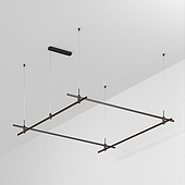 Основание ART-APRIORI-QUADRAT-HANG-2000x2000 (BK) (Arlight, IP20 Металл, 3 года)