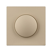 060263 Лицевая панель светорегулятора PNL-NOBE-FB-SFPL-GD  (Arlight, Золотой песок)