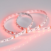 Лента RT 2-5000 12V RGB 2x (5060, 300 LED, LUX) (Arlight, 14.4 Вт/м, IP20)