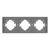 Рамка пластиковая FRM-TENDO-PL-3-GR (Arlight, -)