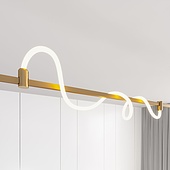 Светильник ART-APRIORI-TUBE-ELASTIC-R38-L5000-40W Warm3000 (GD, 360 deg, 48V) (Arlight, IP20 Металл, 3 года)