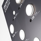 Стенд Светильники встраиваемые Интерьерные ARLIGHT-1100x600mm (DB 3мм, пленка, подсветка) (Arlight, Пластик)