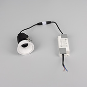 Светильник MS-ARADO-BUILT-R55-7W Warm3000 (WH-WH, 55 deg, 230V) (Arlight, IP20 Металл, 5 лет)