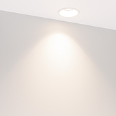 060948 Светильник MS-FLOW-BUILT-R85-6W Day4000 (WH, 38 deg, 230V) (Arlight, IP20 Металл, 5 лет)