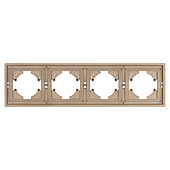 Рамка пластиковая FRM-TENDO-PL-4-GD (Arlight, -)