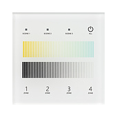 060791 INTELLIGENT ARLIGHT Сенсорная панель SMART-DALI-301-11-4G-3SC-DT8 Белая (230V, встраиваемая, 2.4G) (IARL, IP20 Пластик, 5 лет)