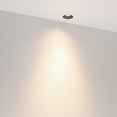 Светильник безрамочный DL-INTRAL-R39-6W Day4000 (Серо-зеленый RAL7009, 36 deg, 230V) (Arlight, IP20 Металл, 5 лет)