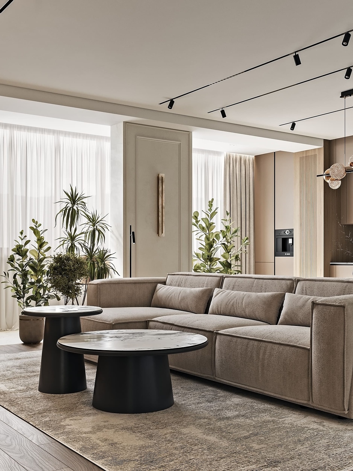 Проект квартиры 149 м2 на Шмитовском 