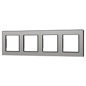 Рамка стеклянная FRM-GLARE-GS-4-GR (Arlight, -)