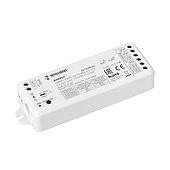 INTELLIGENT ARLIGHT Диммер SMART-PWM-102-72-MIX-PD-SUF (12-36V, 2x5A, TUYA Wi-Fi, 2.4G) (IARL, IP20 Пластик, 5 лет)