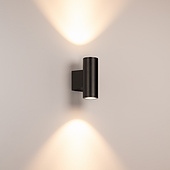 060954 Светильник настенный LGD-WALDER-R68-2x7W Day4000-MIX (Черный, 40 deg, 230V) (Arlight, IP65 Металл, 5 лет)