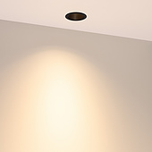 Светильник MS-ATLAS-BUILT-R58-10W Warm3000 (BK-BK, 35 deg, 230V) (Arlight, IP20 Металл, 5 лет)