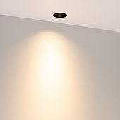 036135(1) Светильник MS-ATLAS-TRIMLESS-R50-6W Warm3000 (BK, 40deg, 230V) (Arlight, IP20 Металл, 5 лет)