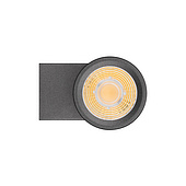 Светильник настенный LGD-RAY-TWIN-R65-2x9W Day4000 (Серый, 23 deg, 230V) (Arlight, IP65 Металл, 3 года)
