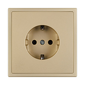 054278 Механизм электрической розетки SCT-NOBE-MEU1-SFPL-GD (230V, 16A) (Arlight, Золотой песок)